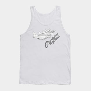 Typhoon fighters in formation Tank Top